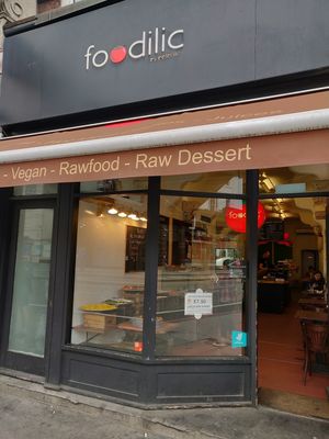 Outside at La Valle in North London