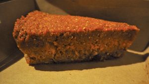 Raw Carrot Cake [£3.50] at La Valle in North London