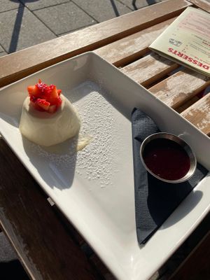 Pannacotta  at Sano Pizza in Cork