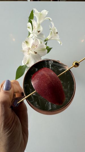 Caramel mocktail   at The Artisan at Brick Street Hotel in Durant