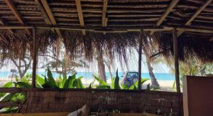 The view from the Café at Jen's Café in Tofo