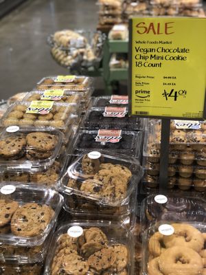 All vegan table in the bakery  at Whole Foods Market - Bowman in Little Rock
