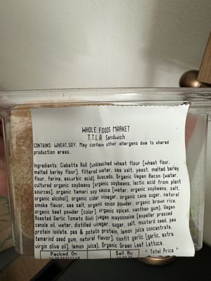 They call it TTLR  at Whole Foods Market - Bowman in Little Rock