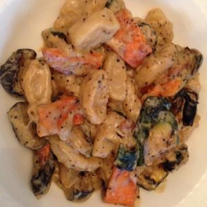 Vegan Gnocchi at Cafe Nini in Tel Aviv