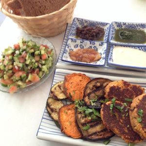 Vegan Breakfast at Cafe Nini in Tel Aviv