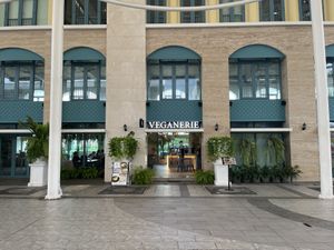 Outside of the restaurant   at Veganerie Grand Palace - วีแกนเนอรี วัดพระแก้ว in Bangkok