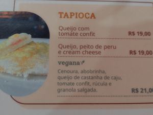 Tapioca at Tudin Gostoso  in Minas Gerais