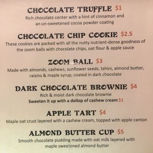 DESSERTS!  at Hearty Eats in Shelburne Falls