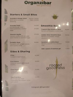  at Organzibar in Zanzibar