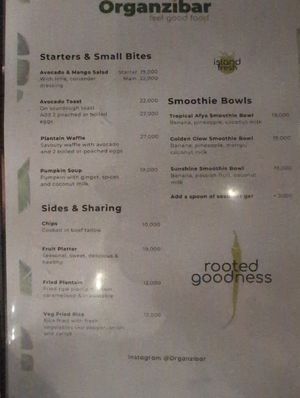  at Organzibar in Zanzibar