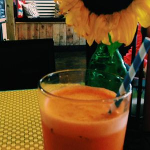 COG juice at The Mindful Mermaid Cafe in Key Largo