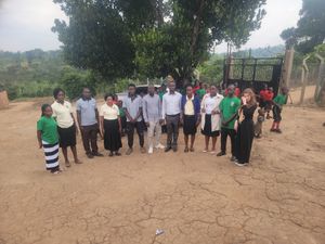 Atlas vegan community school staff at Atlas Vegan Community School in Buganda