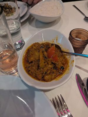 Aloo gobu at Bay Of Bengal in Sheffield