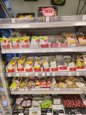 Choice of proteins at Bio&Bio in Zadar