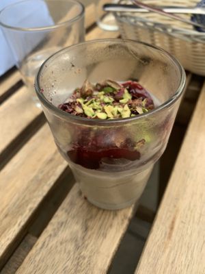 malabi  at Hummus Amamamusi in Krakow