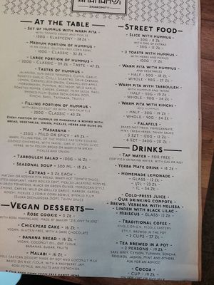  at Hummus Amamamusi in Krakow