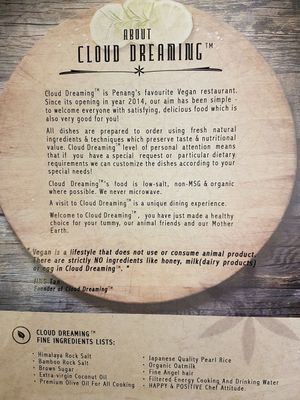 About Cloud Dreaming at Cloud Dreaming in Penang