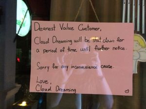 Sign in window 20/01/2019 at Cloud Dreaming in Penang