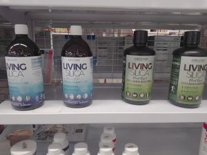 Orgono brand living silica at Fruits and Roots in Johannesburg
