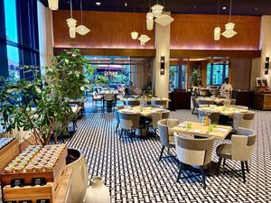 Interior  at Alizeé Restaurant in Dubai