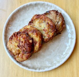 Hash browns at Alizeé Restaurant in Dubai