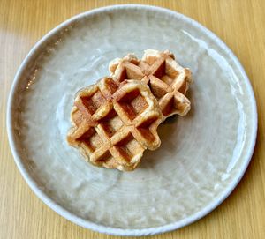 Skinny Genie Waffles at Alizeé Restaurant in Dubai