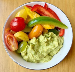 Mexican salad  at Alizeé Restaurant in Dubai