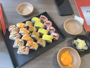 Vegan sushi set  at SushiLAB Hàng Chiếu in Hà Nội