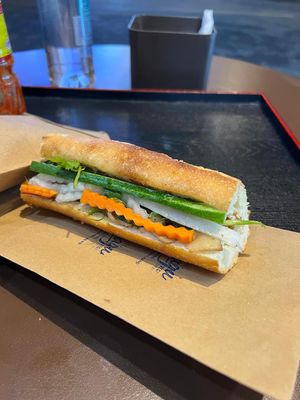 mushroom   at Bonbagu Vegan Baguette - Bánh Mì Chay in Hanoi