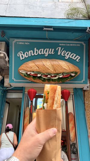   at Bonbagu Vegan Baguette - Bánh Mì Chay in Hanoi