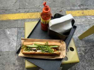   at Bonbagu Vegan Baguette - Bánh Mì Chay in Hanoi