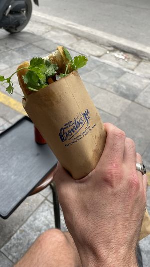   at Bonbagu Vegan Baguette - Bánh Mì Chay in Hanoi
