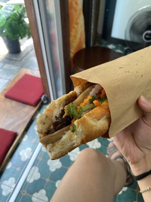   at Bonbagu Vegan Baguette - Bánh Mì Chay in Hanoi