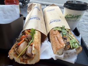   at Bonbagu Vegan Baguette - Bánh Mì Chay in Hanoi