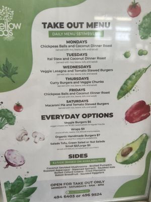   at Mellow Moods Cafe in Tortola