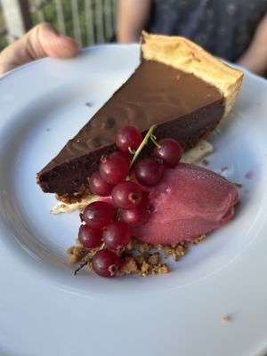 Tarte au chocolat   at Chez Mara in Rostock