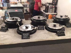 Todays Soups at Tallore Soups in Hong Kong Island