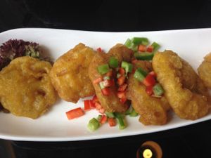 lotus root at XiangJi Ge Vegetarian in Shanghai