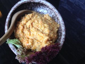 potato and carrot at XiangJi Ge Vegetarian in Shanghai