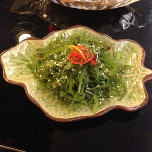 Seaweed salad at XiangJi Ge Vegetarian in Shanghai