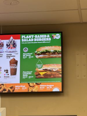 More PB menu  at Burger King Queenstown in Otago Region