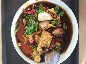 Lor Mee at Yu Yuan Vegetarian - Bedok North 裕源素食 in Singapore