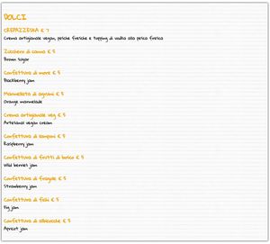prices listed on crepapelle.org/menu/ at Crepapelle in Florence
