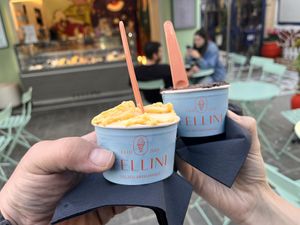   at Fellini Gelato Artigianale in Rhodes