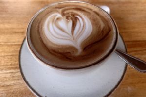 Cappuccino with Oat milk at Lola’s Cantina Mexicana - Canggu in Canggu