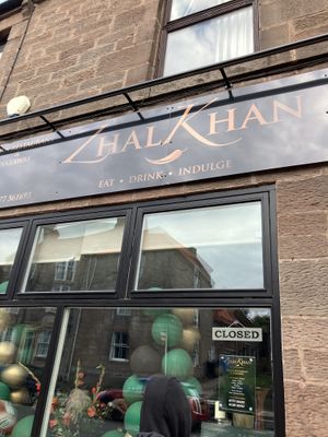 Front  at Zhal Khan in England