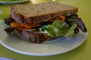 Sandwich. at Puro Bistro in Prague