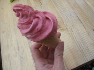 Ice cream at Puro Bistro in Prague