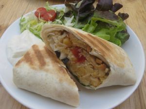 Wrap at Puro Bistro in Prague