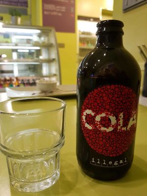 Coke at Puro Bistro in Prague